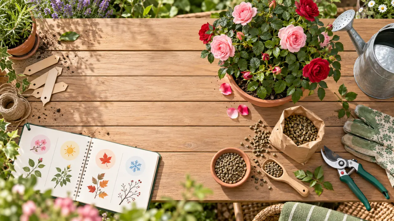 Engrais pour rosiers : calendrier, dosages et secrets d'une floraison généreuse